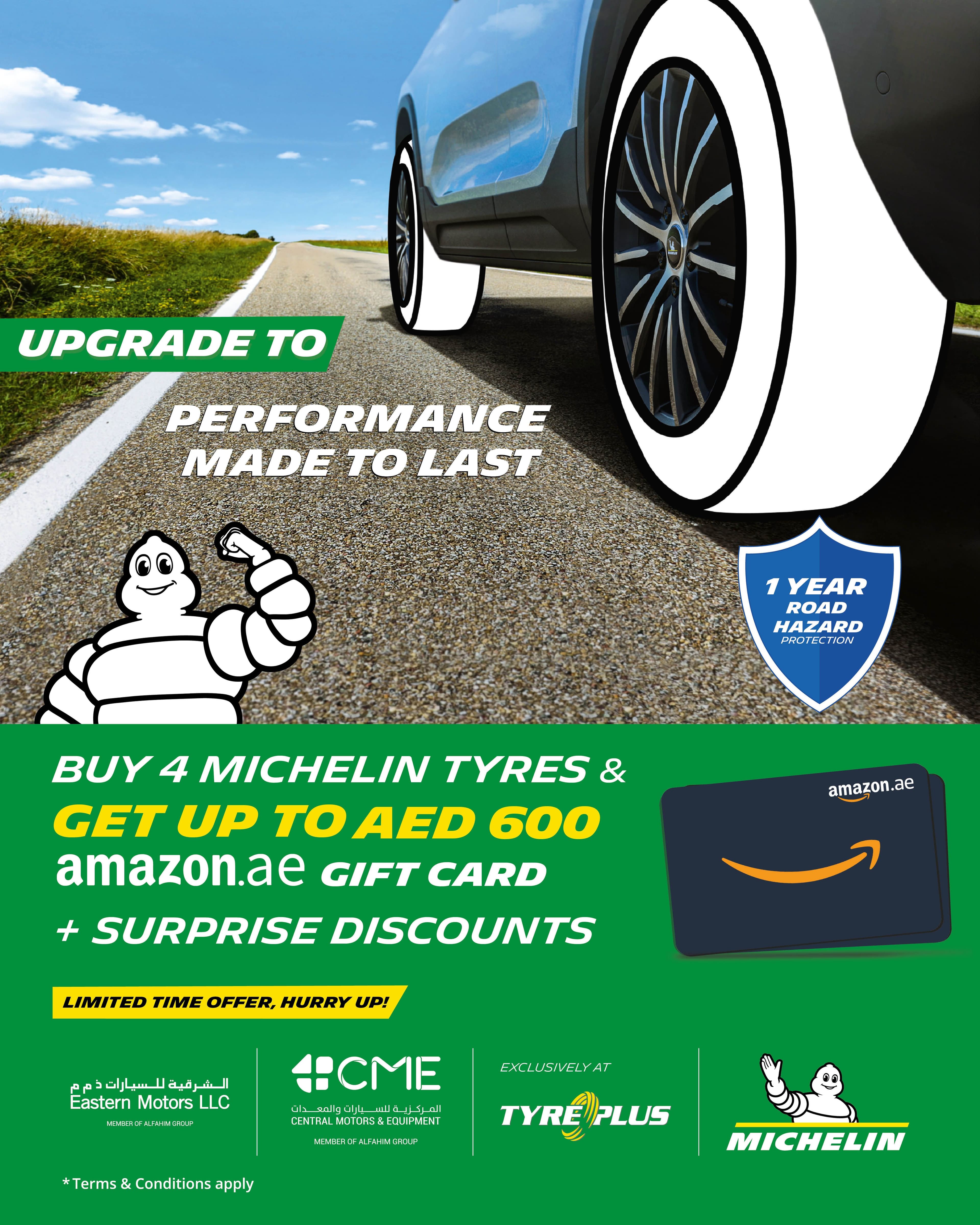 MICHELIN x AMAZON UAE CAMPAIGN