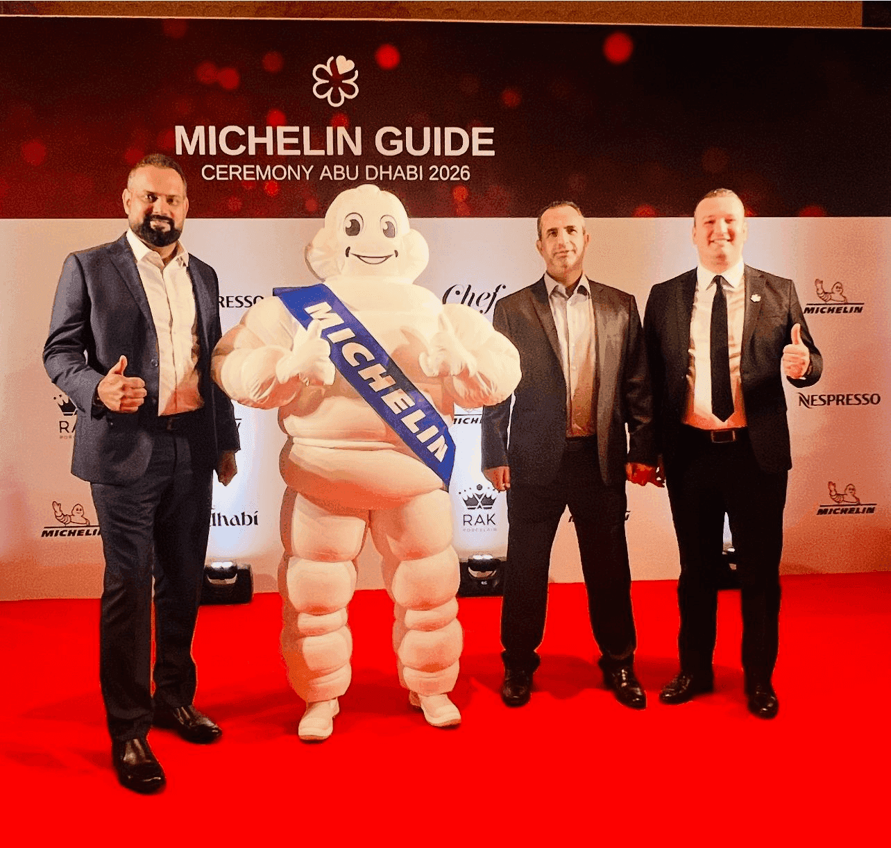 MICHELIN GUIDE Abu Dhabi 2026 ceremony held in October 2025.