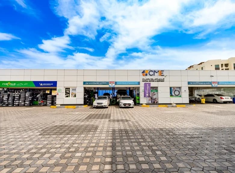 CME Tyre Plus - ADNOC Bateen Station 