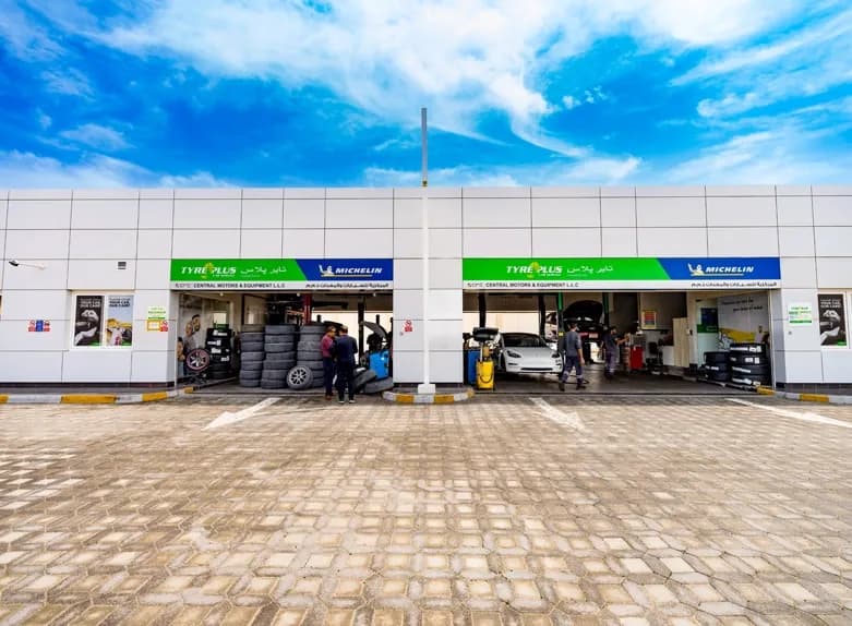 CME Tyre Plus - ADNOC Shakhbout Station 