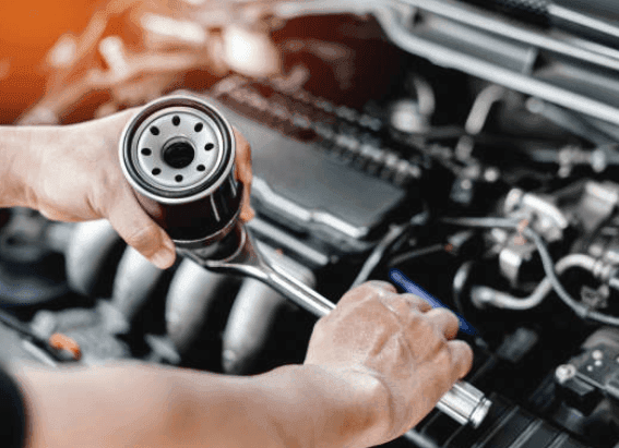 Replacement of Oil Filter